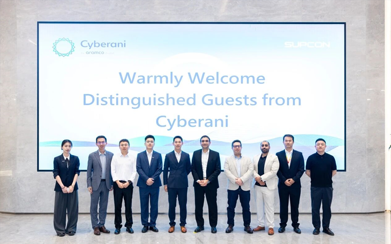 沙特阿美旗下Cyberani高层会见凯发k8，，，携手共筑工业信息清静新名堂